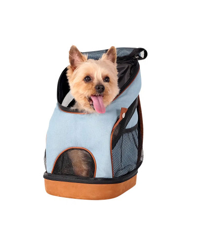 RUCSAC USOR PENTRU ANIMALE DE COMPANIE - DENIM FUN