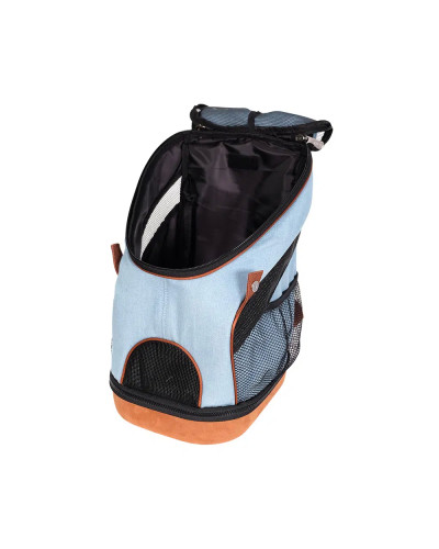 ZAINO LEGGERO PER ANIMALI DOMESTICI - DENIM FUN