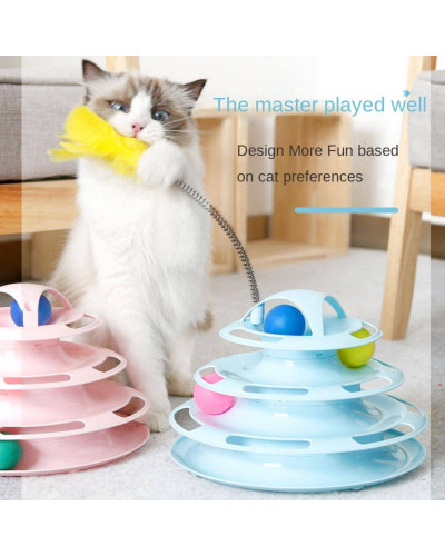 4 LEVEL CAT TOY