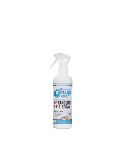 GROOMER’S GOOP DE-TANGLING 5 N’ 1 SPRAY 237 ML